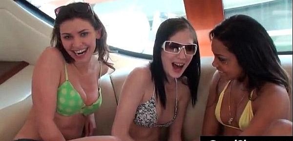  lesbian teasing bikini babes